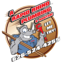 Rapid Rhino Plumbing & Rooter logo.